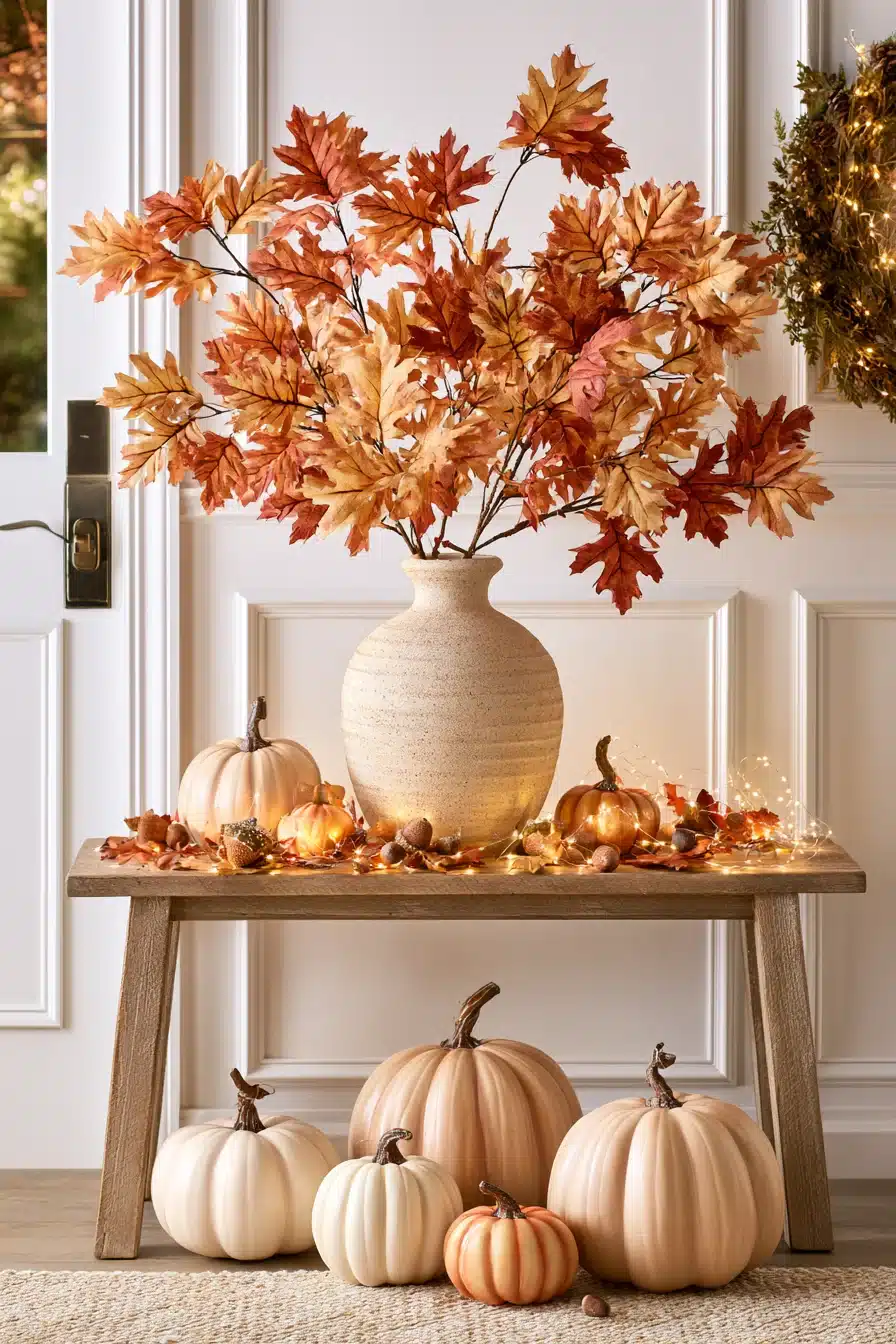 27 Cozy Fall Entryway Decor Ideas For A Warm Welcome