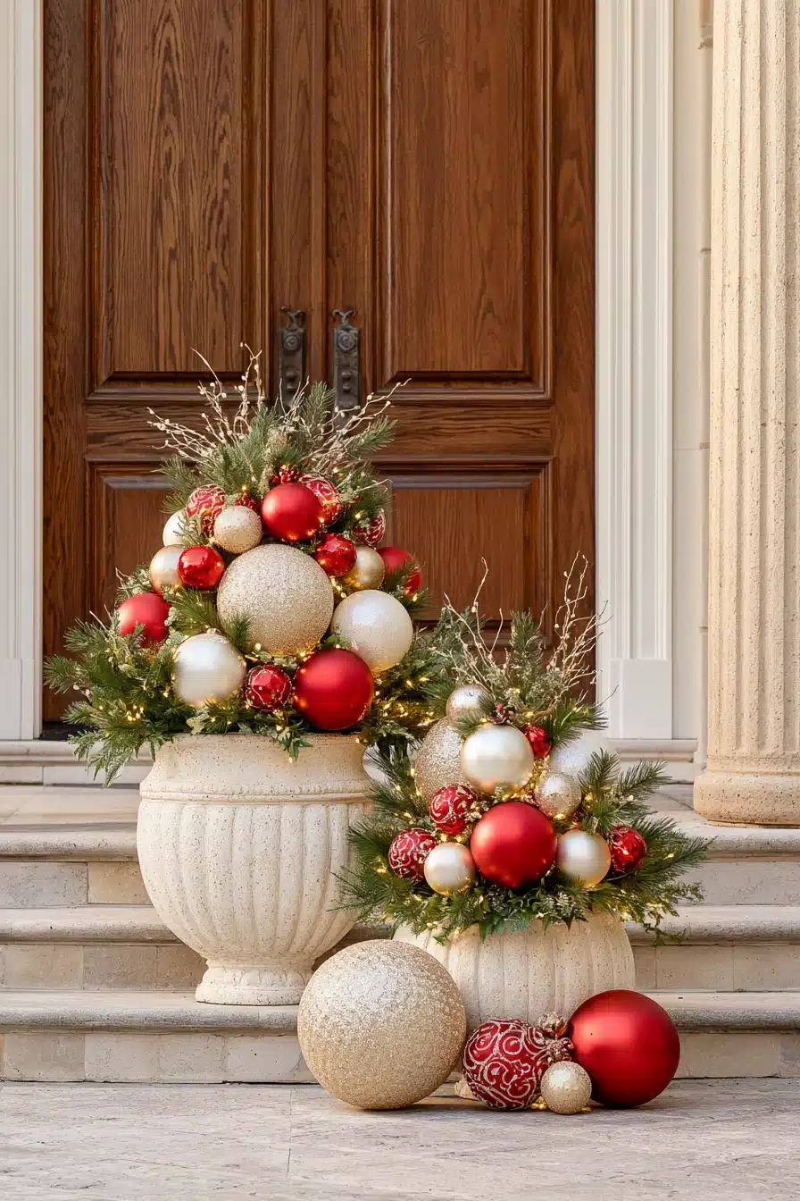 27 Magical Front Porch Christmas Decor Ideas For A Warm Festive Welcome