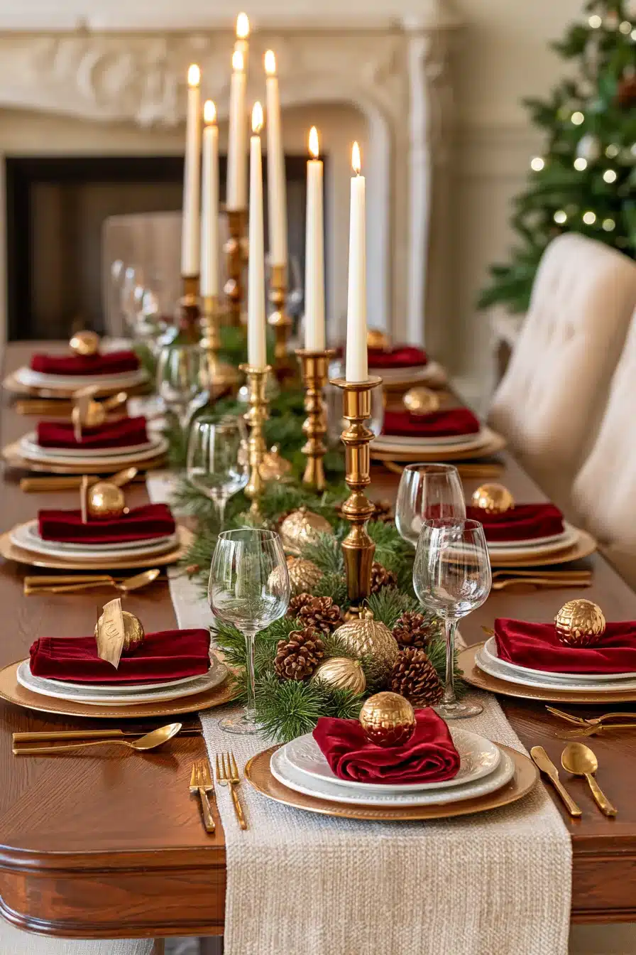 27 Beautiful Christmas Table Decor Ideas For A Festive Celebration