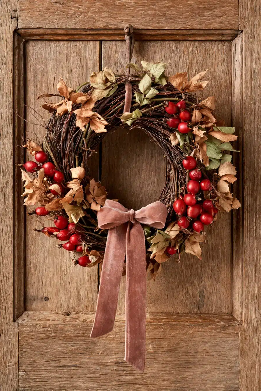 27 Easy DIY Fall Wreaths For A Welcoming Front Door