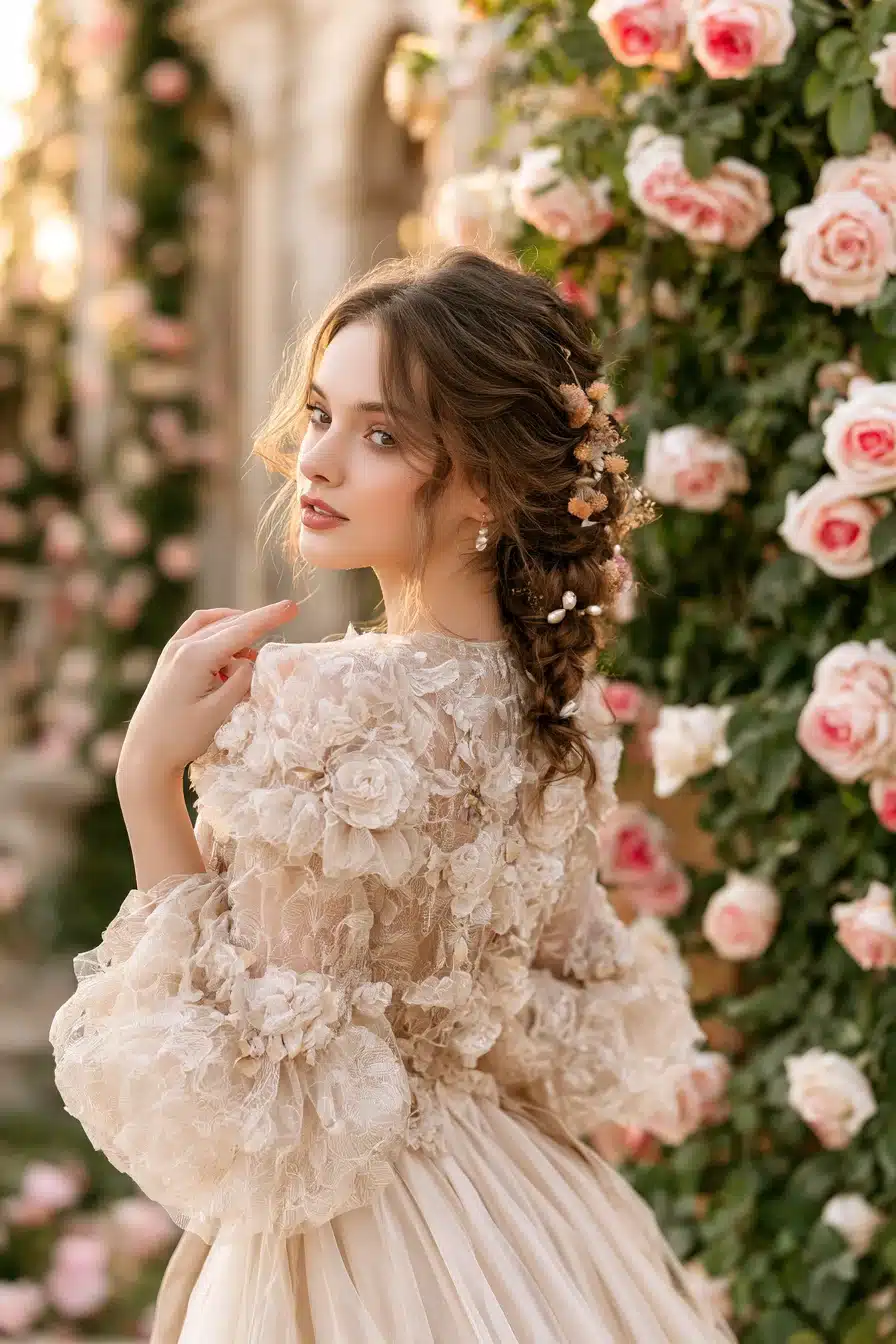 27 Dreamy Cottagecore Aesthetic Hairstyles for a Romantic Natural Look