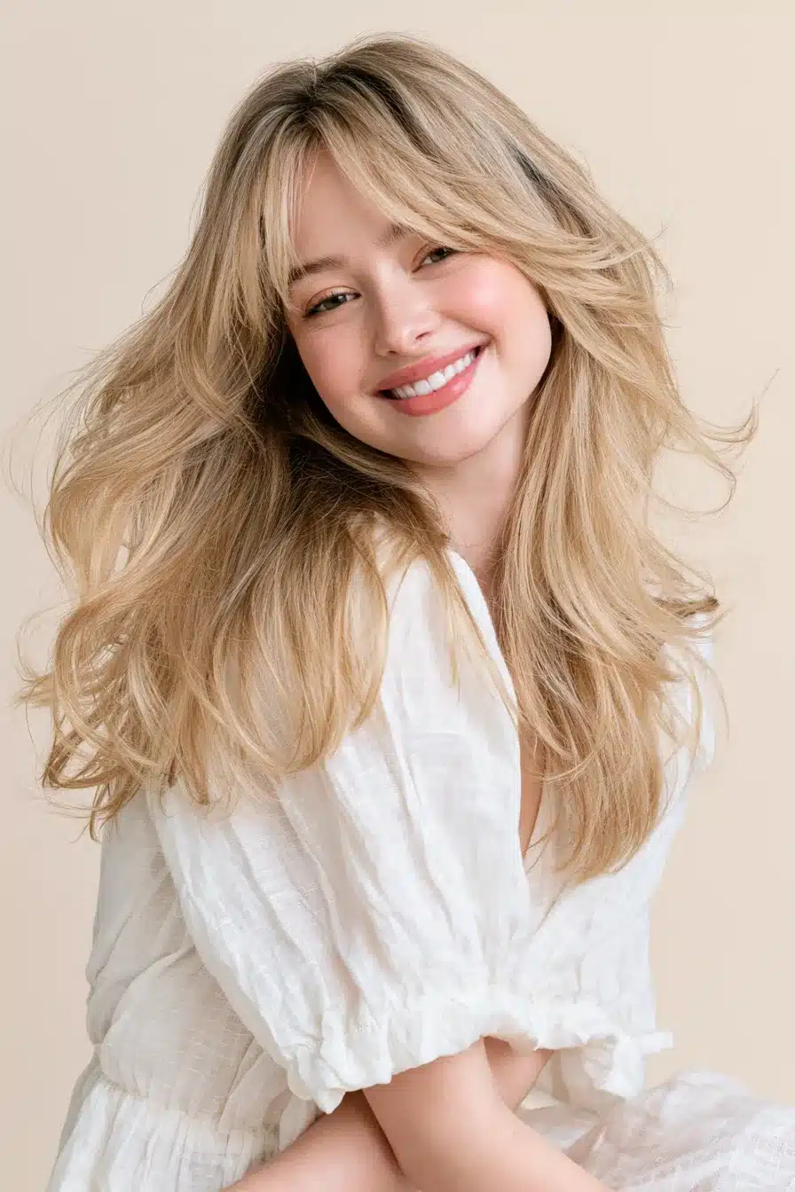 27 Gorgeous Layered Hair With Bangs Ideas For A Fresh New Look