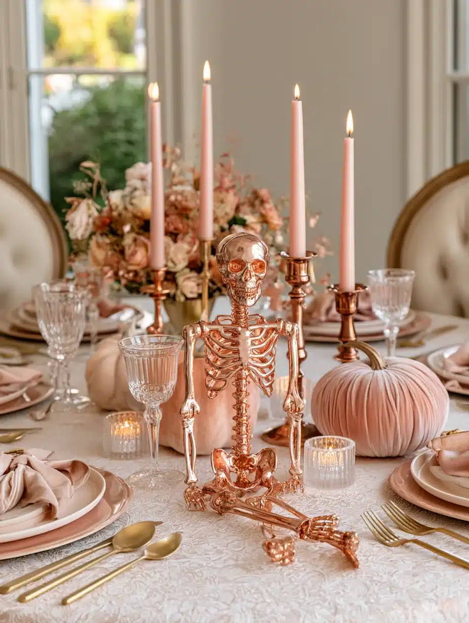 27 Enchanting Pink Halloween Decor Ideas For A Playfully Spooky Home