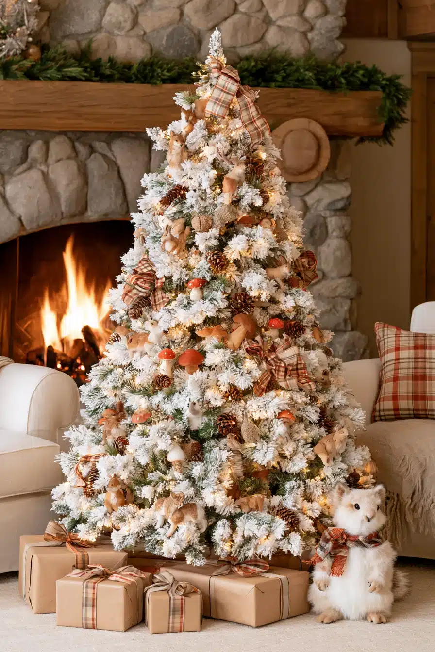 27 Magical White Christmas Tree Ideas For A Dreamy Holiday Home