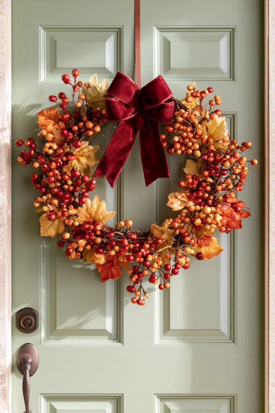 27 Easy DIY Fall Wreaths For A Welcoming Front Door