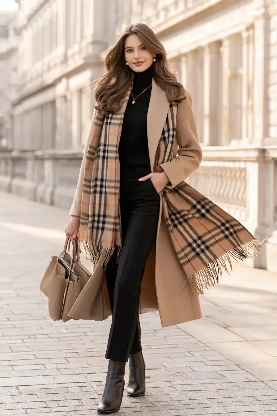 27 Cozy Winter Outfits With Scarves For Effortless Style