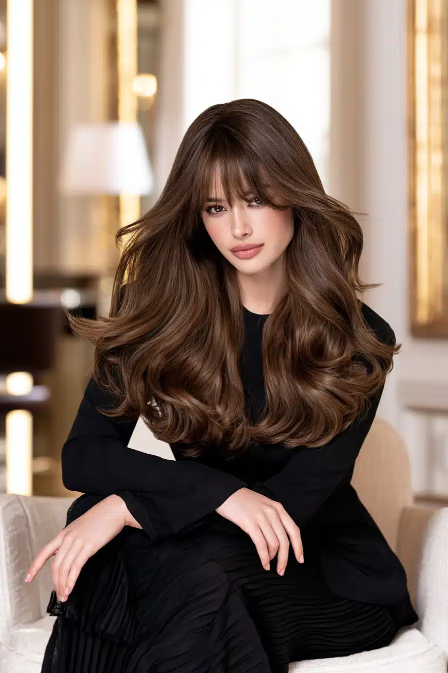 27 Gorgeous Layered Hair With Bangs Ideas For A Fresh New Look