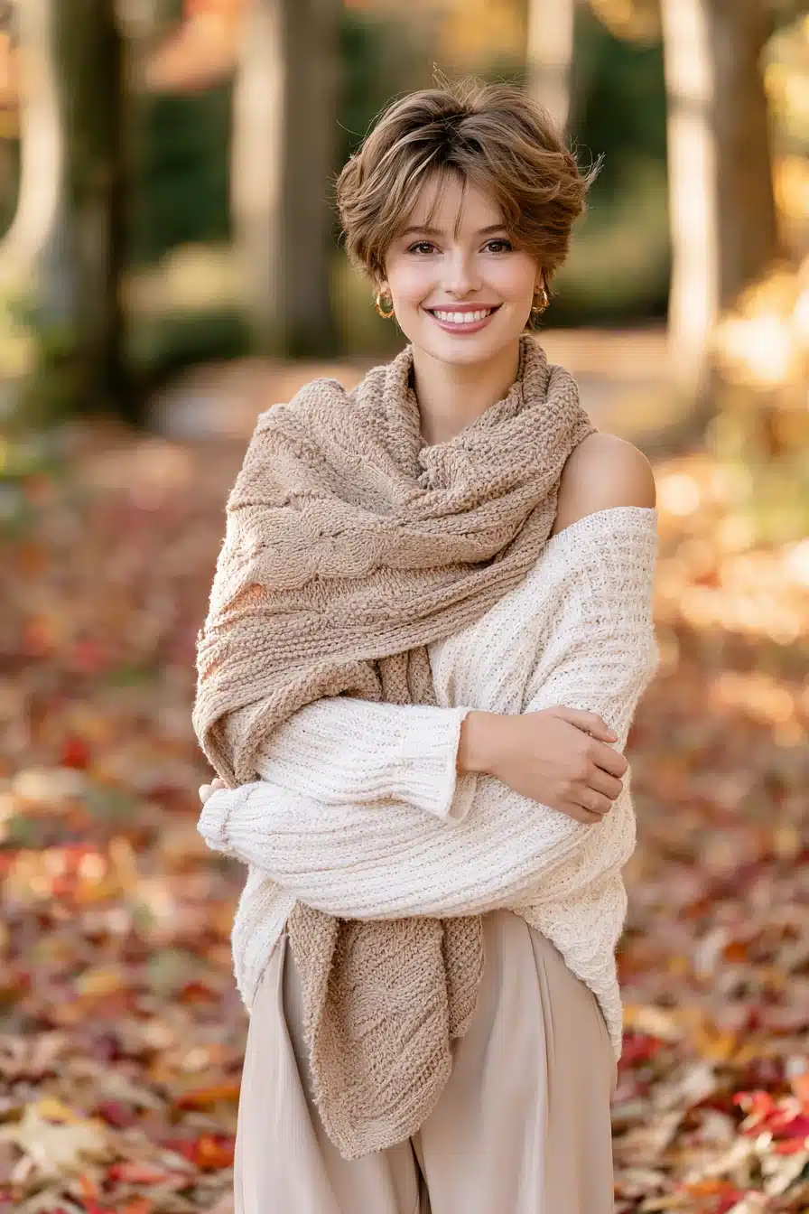 27 Gorgeous Autumn Hairstyles for Short Hair That Feel Cozy and Chic