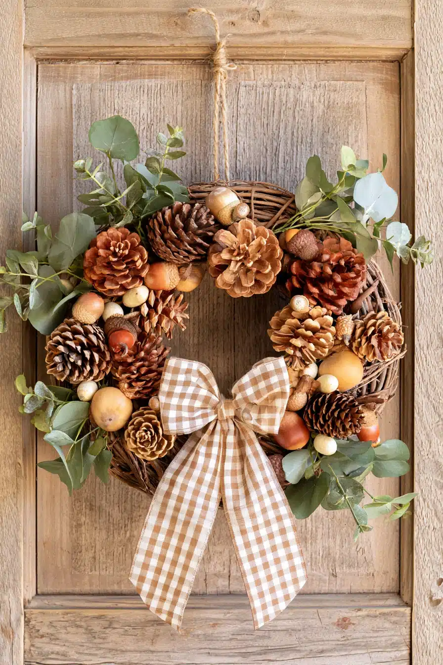 27 Easy DIY Fall Wreaths For A Welcoming Front Door