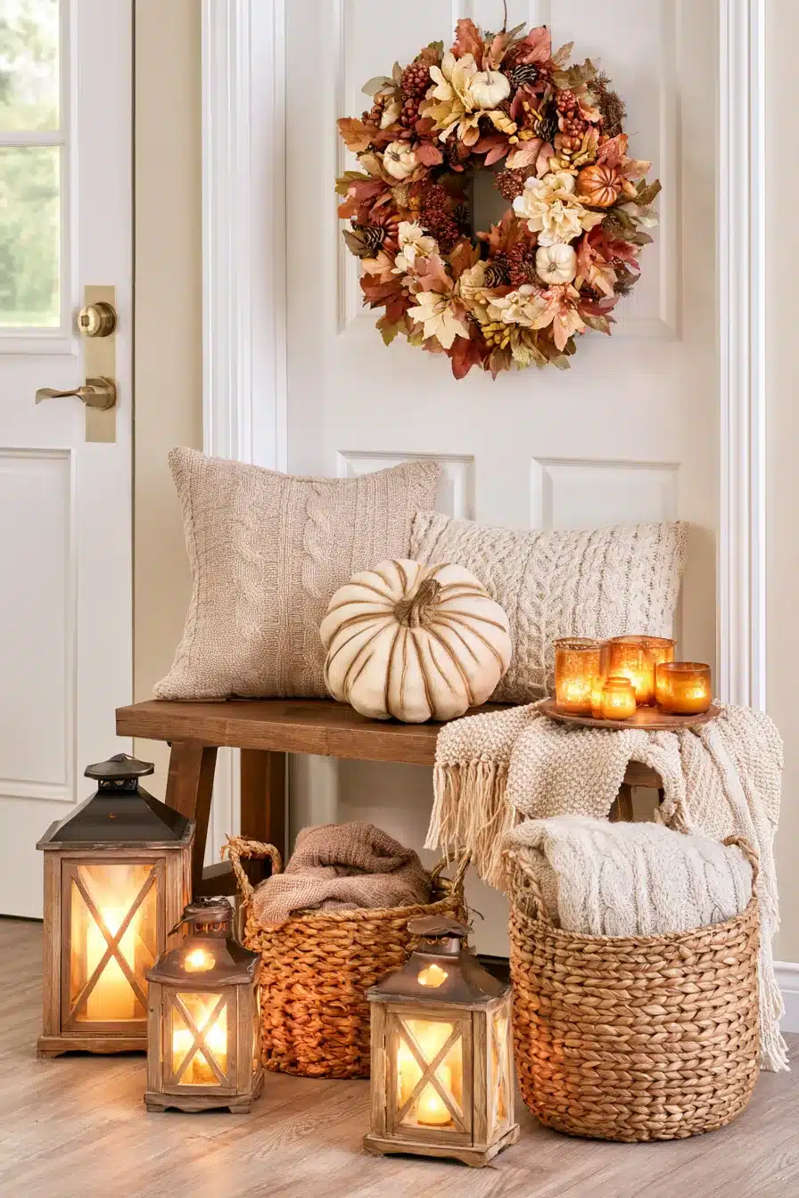 27 Cozy Fall Lantern Decor Ideas To Brighten Your Home
