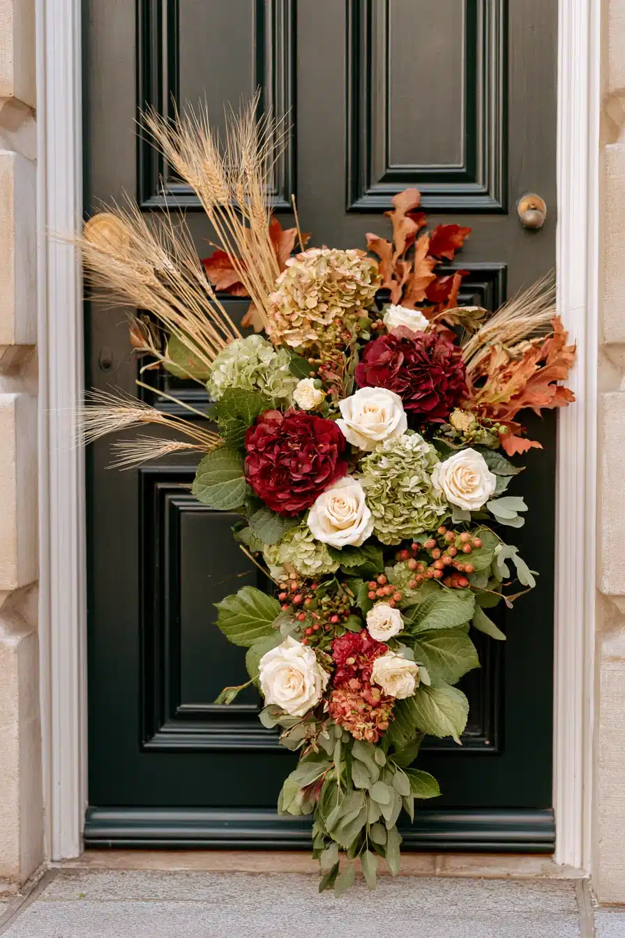 27 Easy DIY Fall Wreaths For A Welcoming Front Door