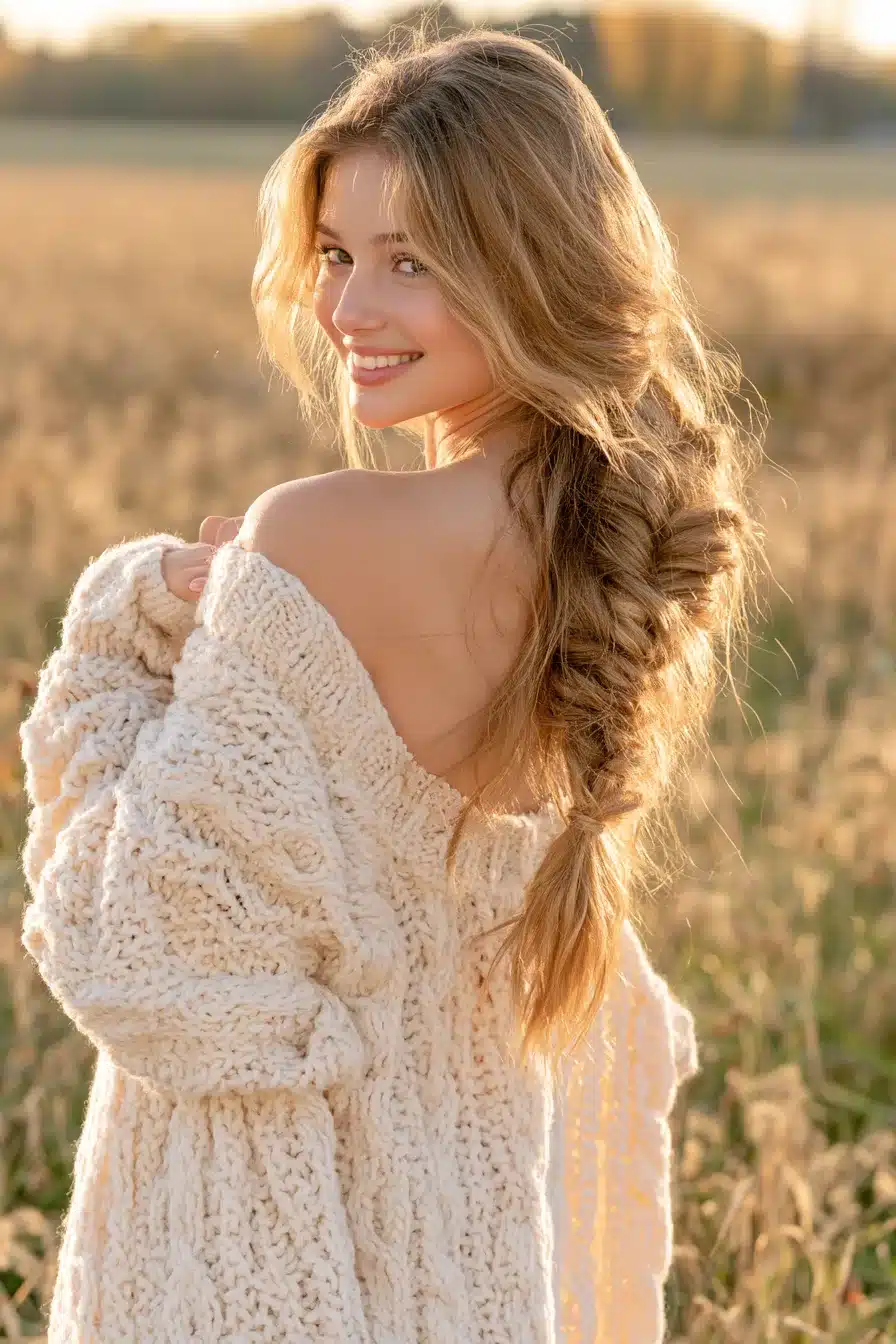 27 Dreamy Cottagecore Aesthetic Hairstyles for a Romantic Natural Look
