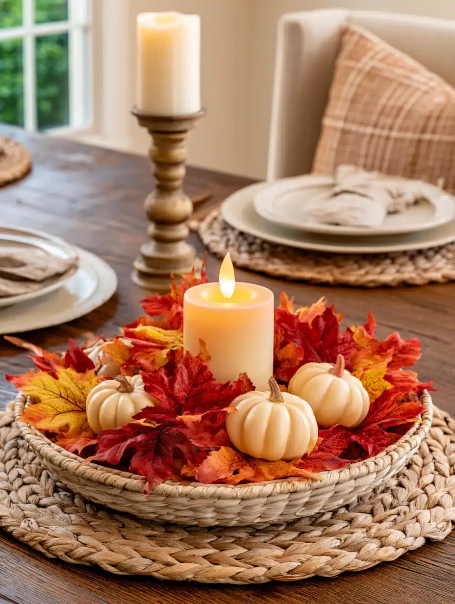 27 Charming Fall Basket Ideas for a Cozy Autumn Home