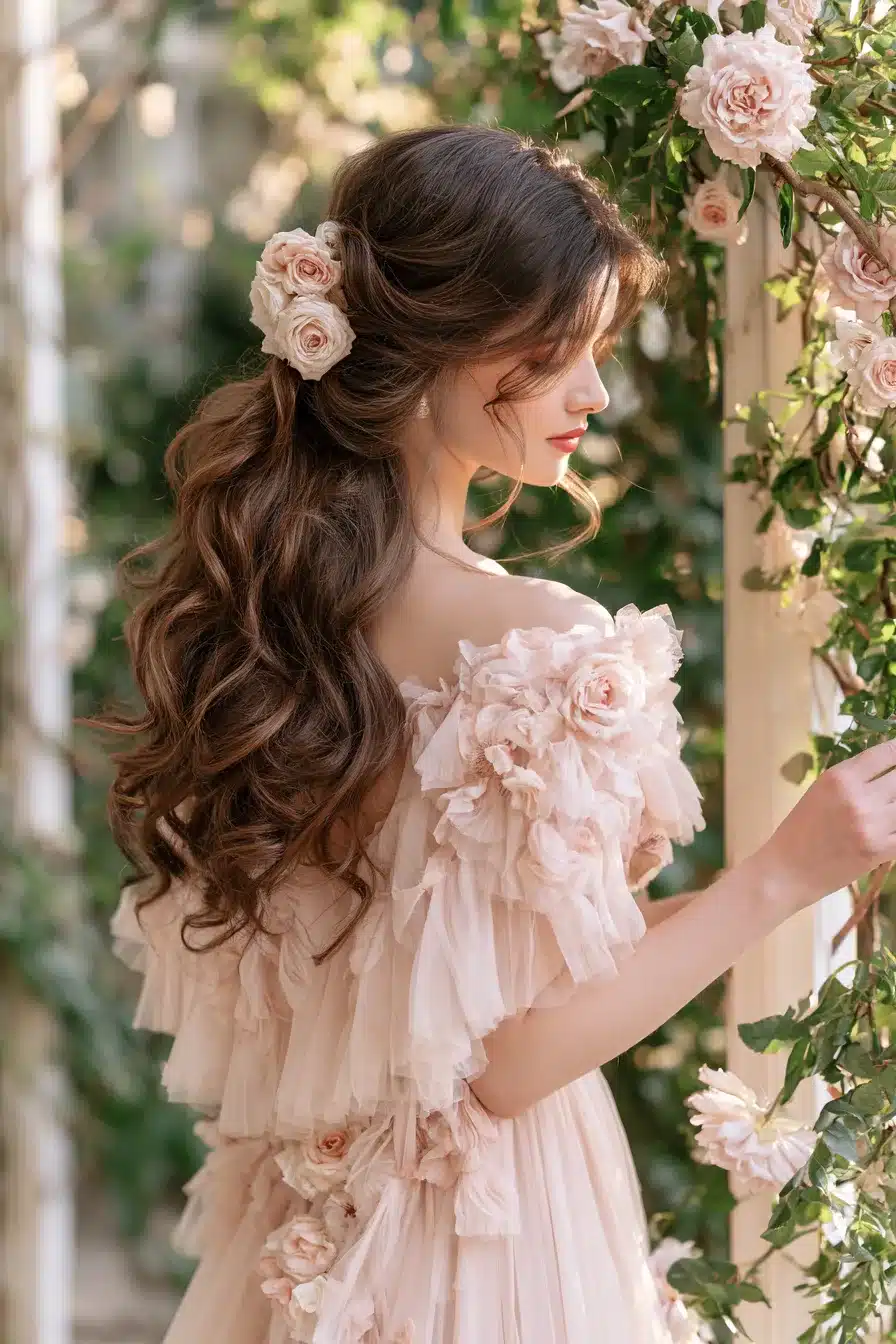 27 Dreamy Cottagecore Aesthetic Hairstyles for a Romantic Natural Look