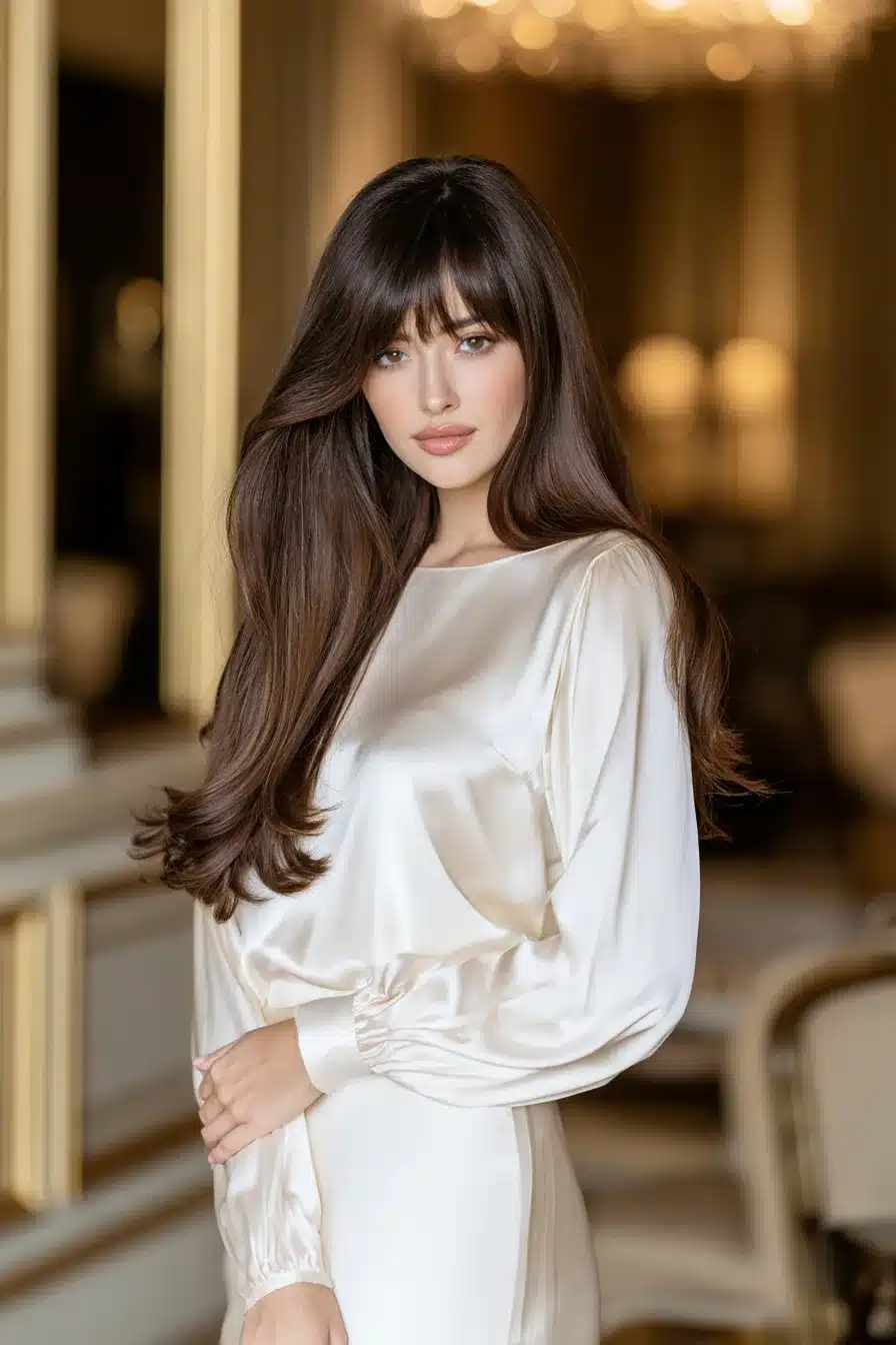 27 Gorgeous Layered Hair With Bangs Ideas For A Fresh New Look