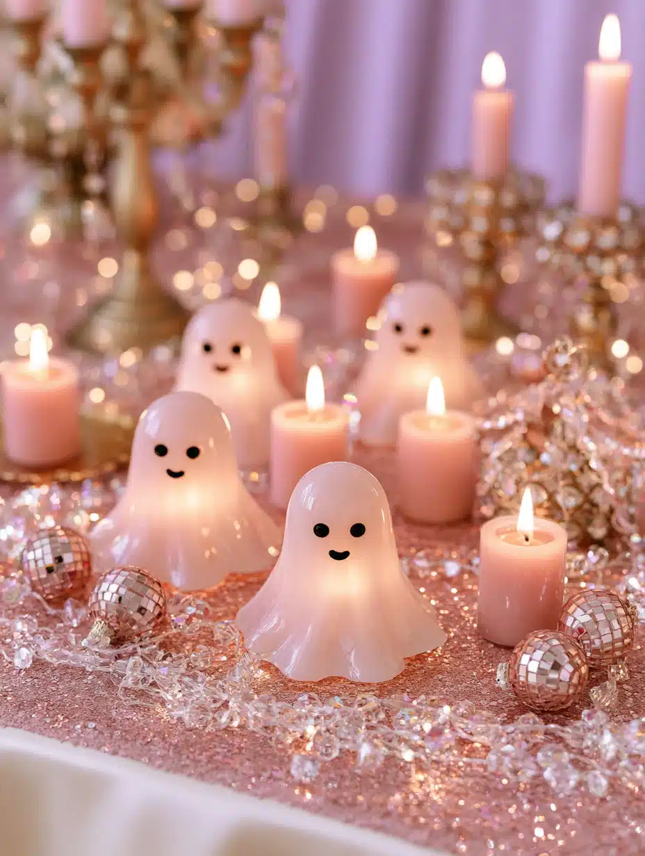 27 Enchanting Pink Halloween Decor Ideas For A Playfully Spooky Home
