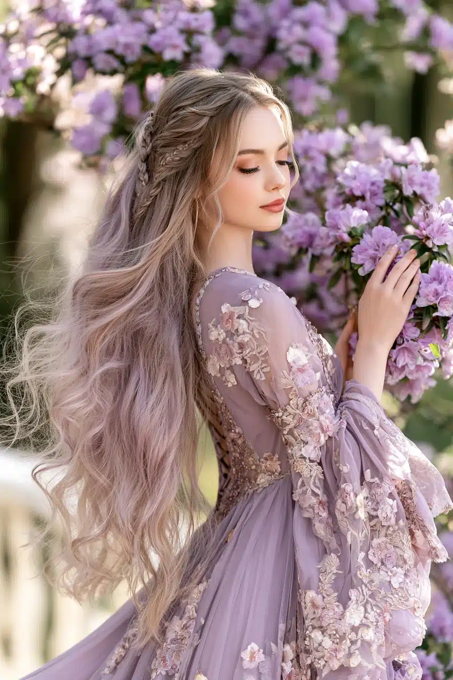27 Dreamy Cottagecore Aesthetic Hairstyles for a Romantic Natural Look
