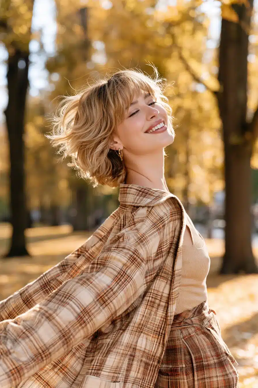 27 Gorgeous Autumn Hairstyles for Short Hair That Feel Cozy and Chic