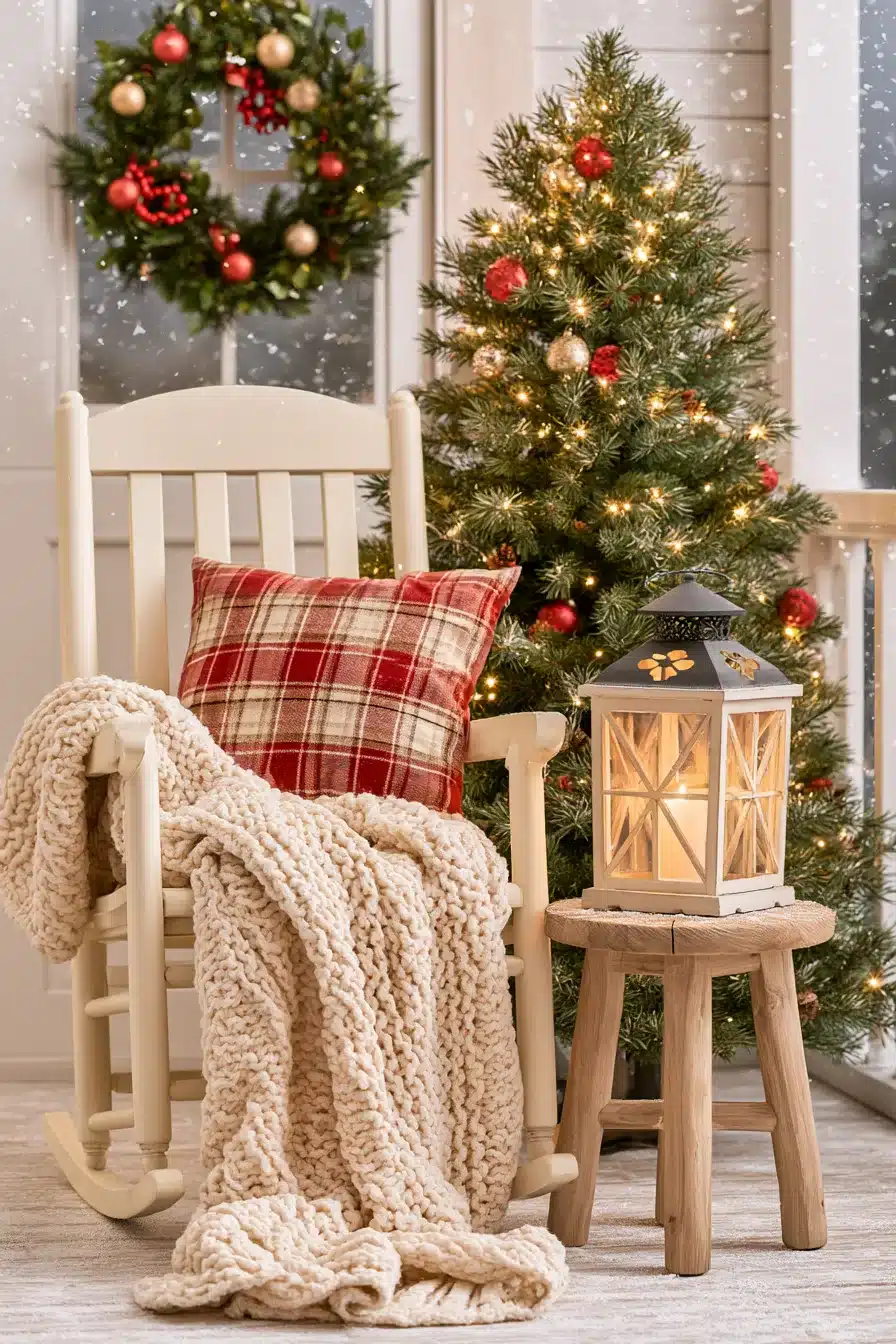 27 Magical Front Porch Christmas Decor Ideas For A Warm Festive Welcome