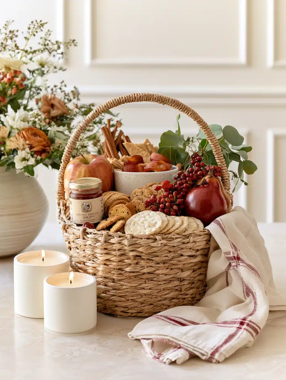 27 Charming Fall Basket Ideas for a Cozy Autumn Home