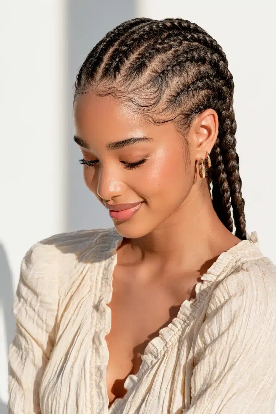 27 Beautiful Natural Cornrow Hairstyles to Inspire Your Next Look