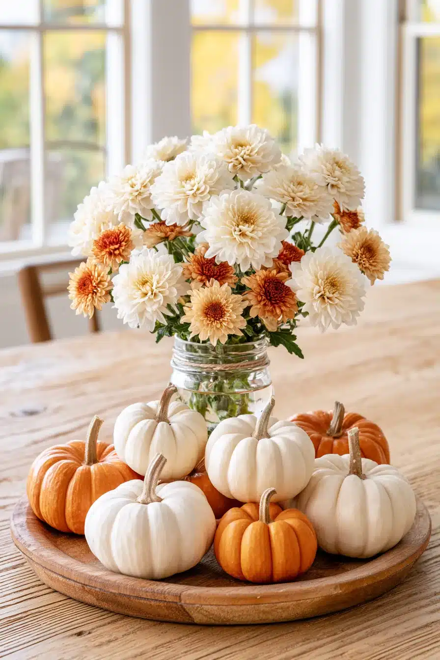 27 Cozy Fall Mason Jar Centerpieces That Bring Autumn Charm to Your Table