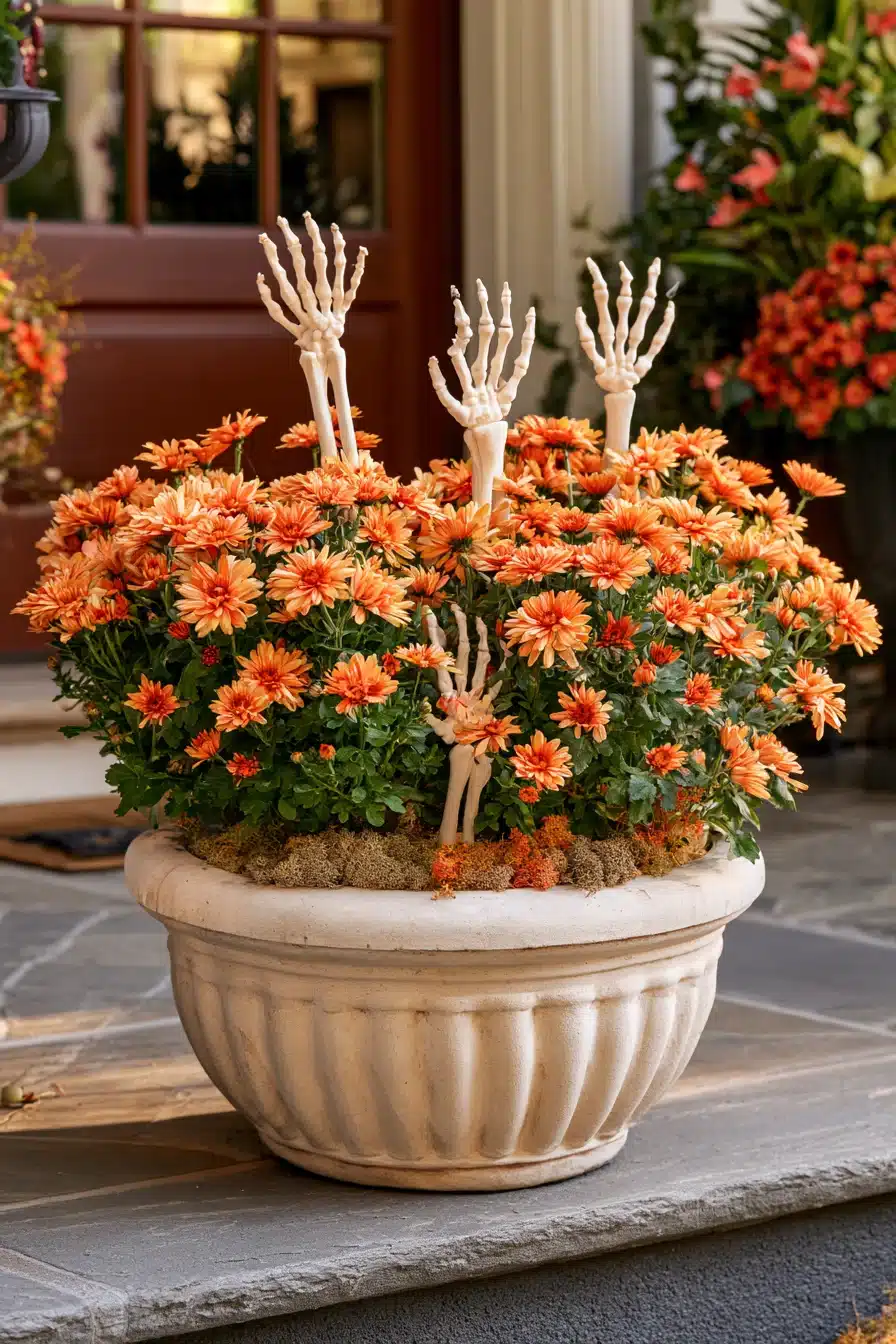 27 Creative Halloween Planter Ideas for a Spookily Charming Porch