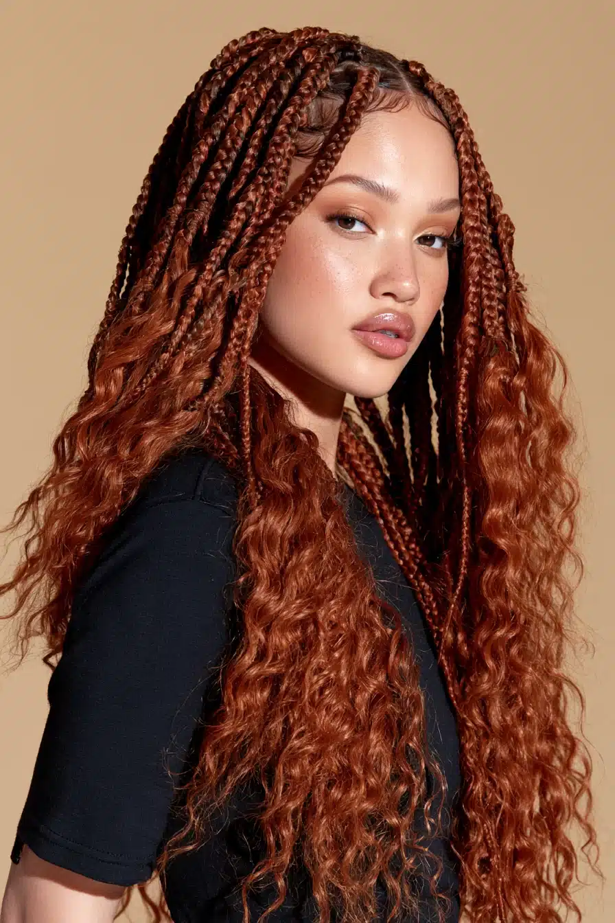 27 Stunning Boho Knotless Braids to Inspire Your Next Hairstyle