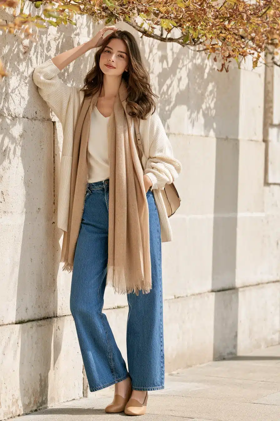27 Cute Comfy Fall Outfits With Soft Knits and Cozy Layers