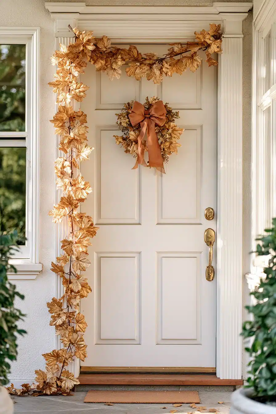 27 Cozy Small Porch Fall Decorating Ideas for a Warm Autumn Welcome