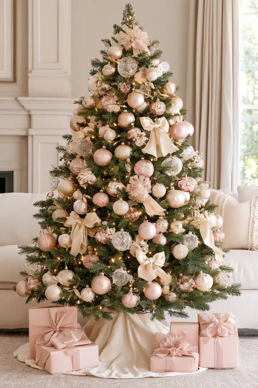 27 Stunning Gold Christmas Tree Ideas to Make Your Holiday Home Sparkle