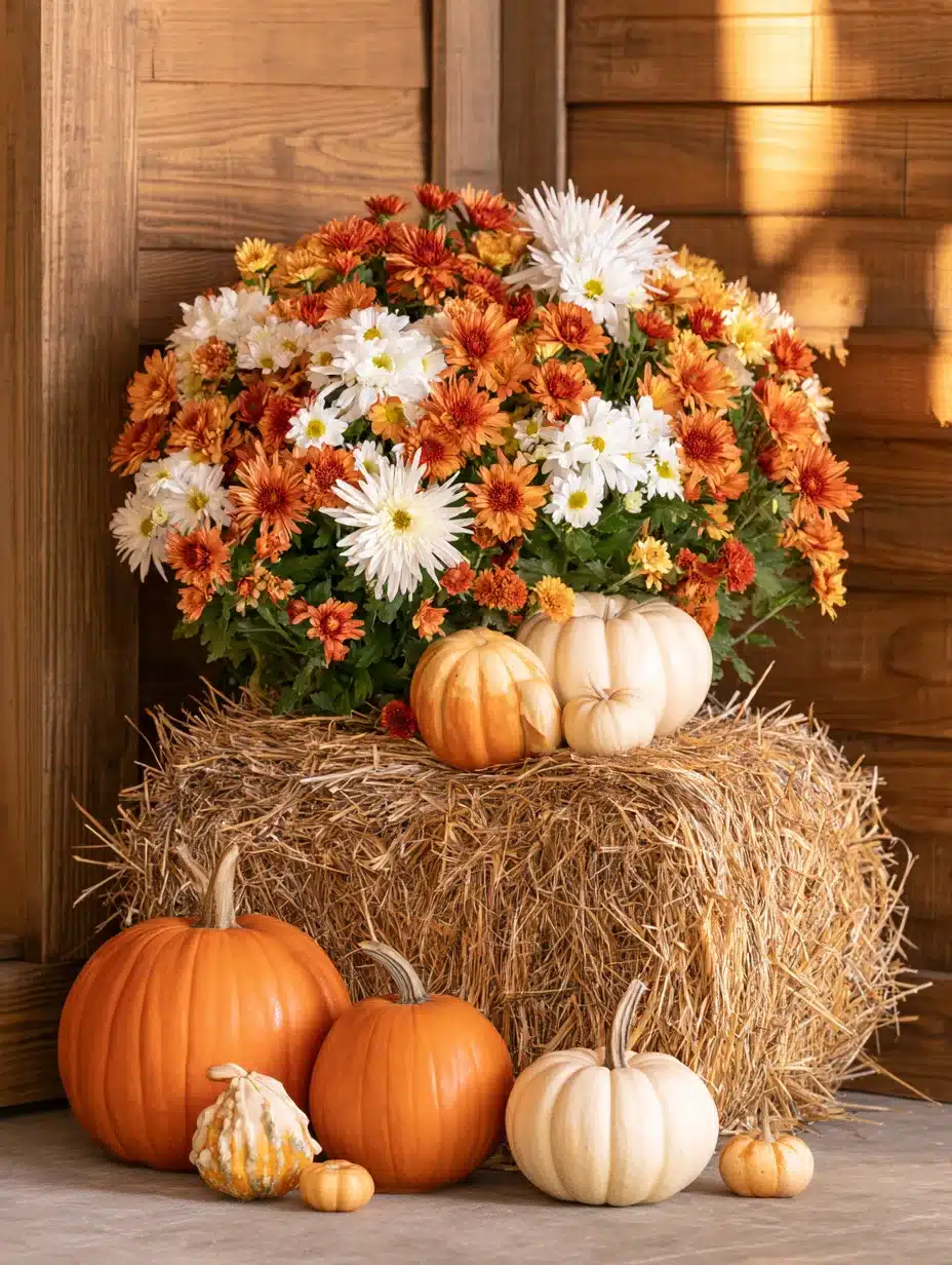 27 Beautiful Mums Front Porch Ideas for a Colorful Autumn Welcome