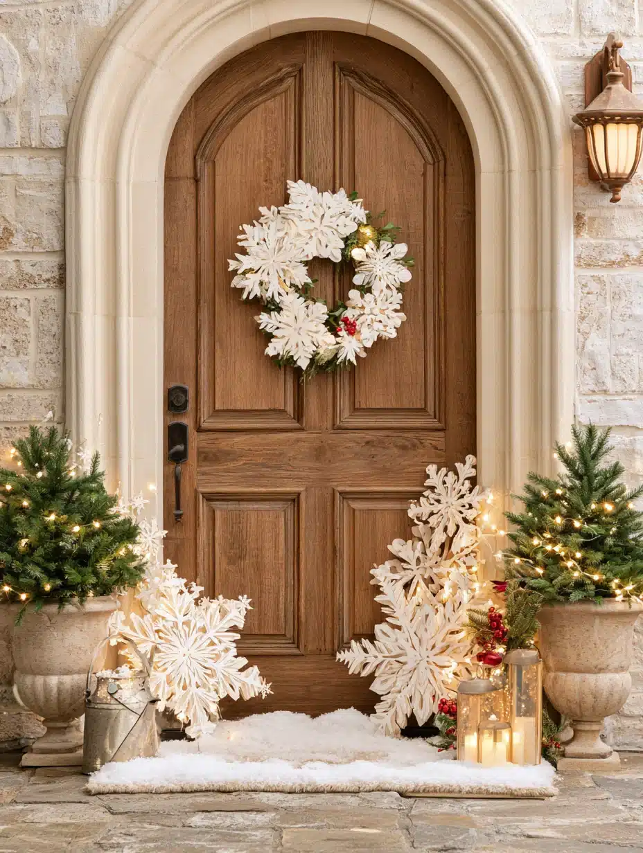 27 Cozy Winter Porch Decor Ideas for a Warm and Welcoming Entrance