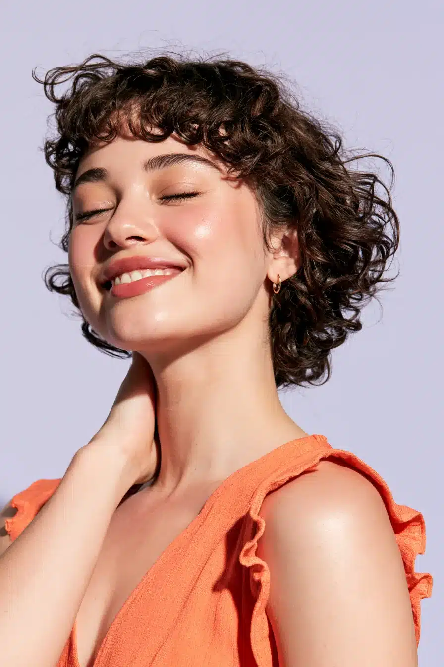 27 Gorgeous Short Curly Hairstyles Full of Bounce and Personality