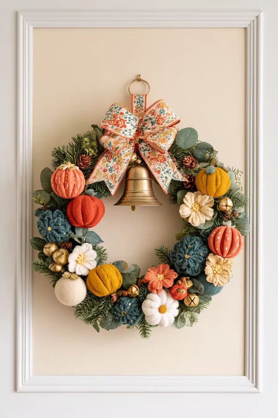 27 Cozy Christmas Wreaths Filled With Seasonal Color and Cheer