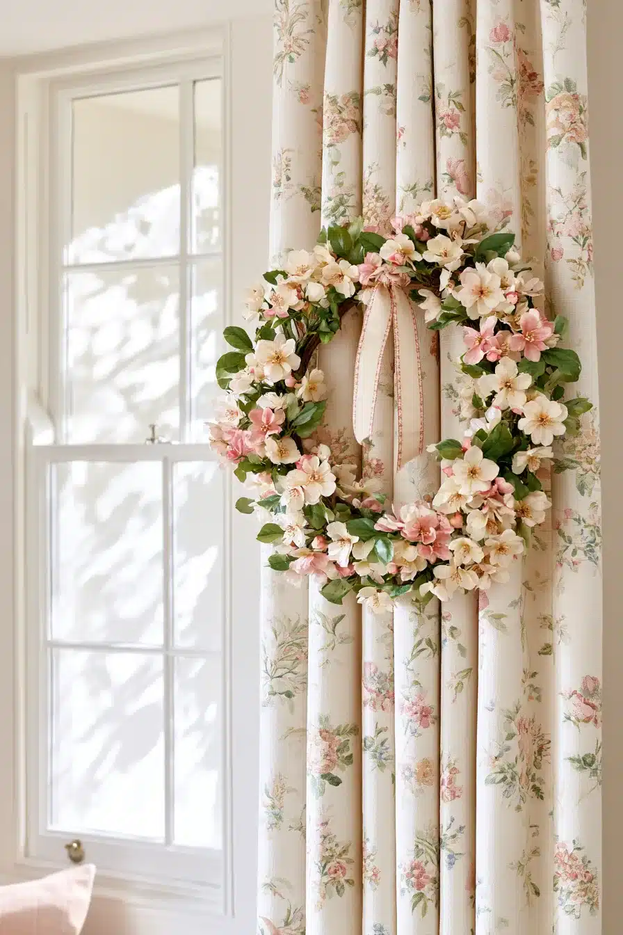 27 Beautiful Wreaths on Windows Ideas for a Cozy and Inviting Home