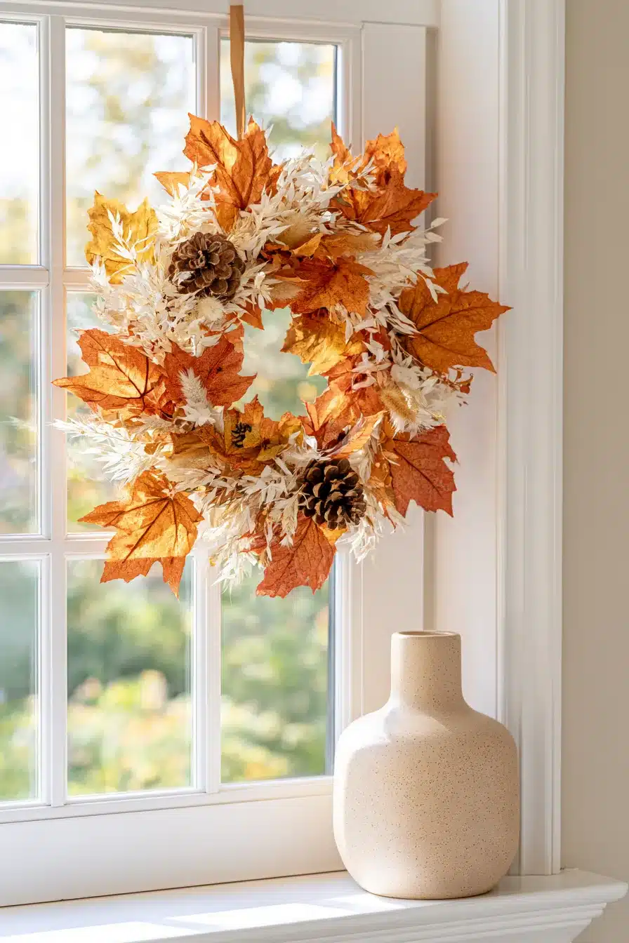 27 Beautiful Wreaths on Windows Ideas for a Cozy and Inviting Home