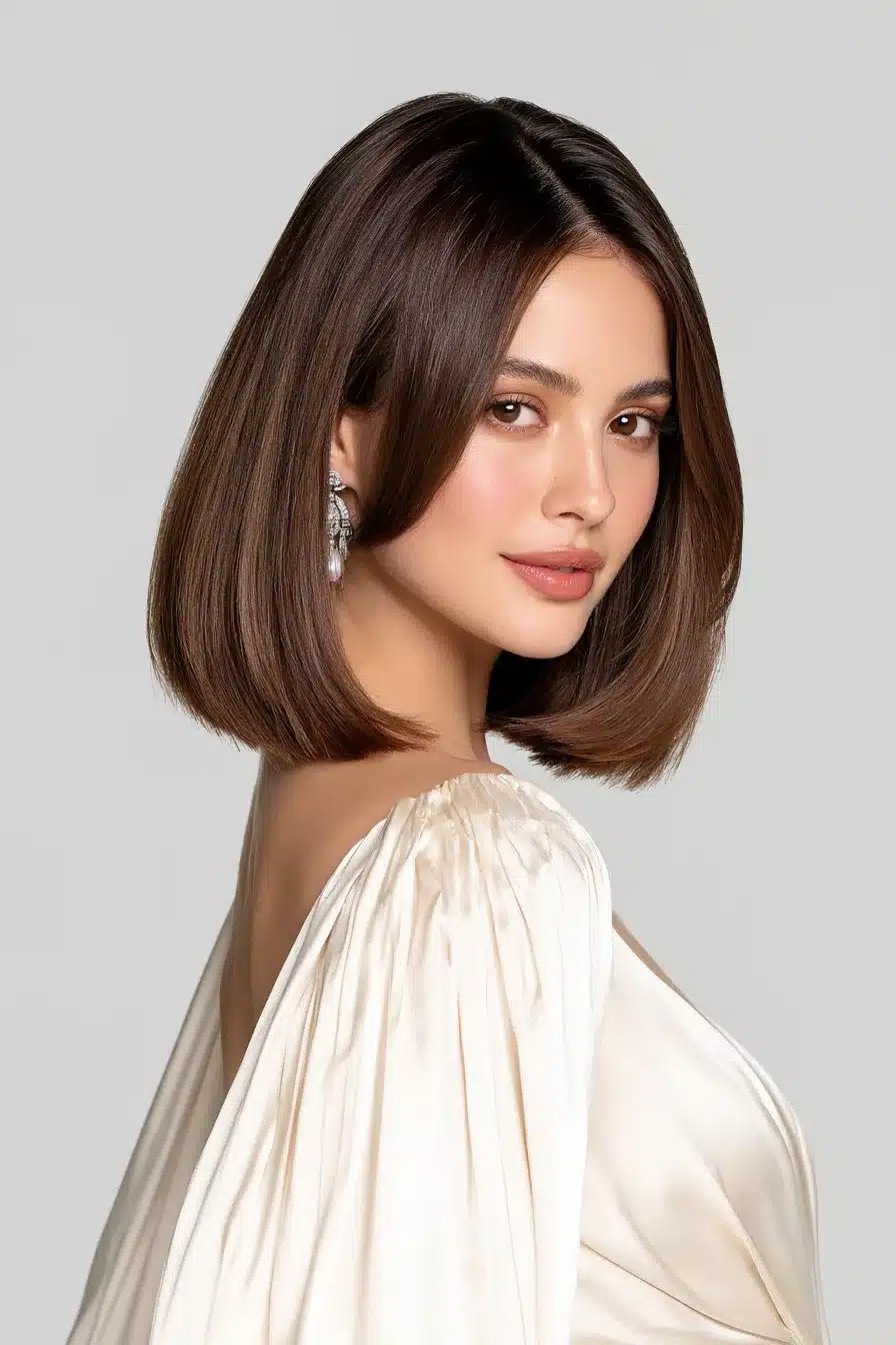 27 Flattering Round Face Hairstyle Ideas to Refresh Your Everyday Look