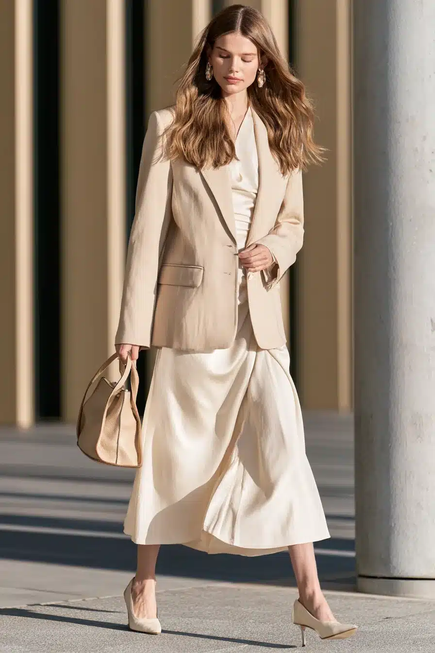 27 Chic Work Dresses for Women That Make Office Style Feel Effortless
