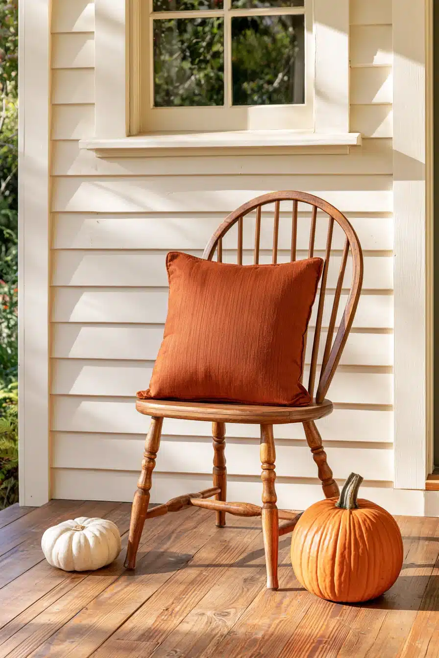 27 Cozy Small Porch Fall Decorating Ideas for a Warm Autumn Welcome