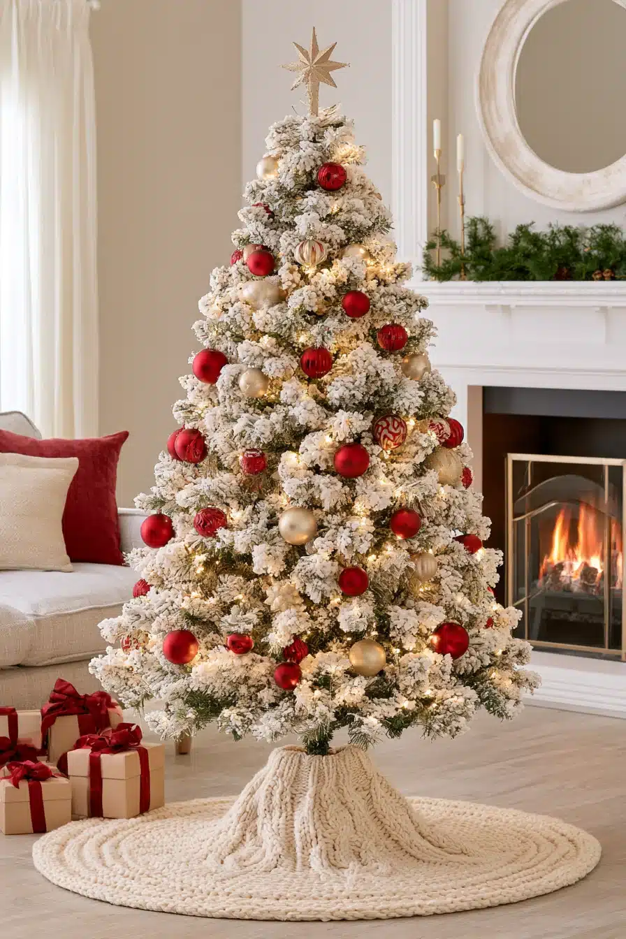 27 Timeless Traditional Christmas Tree Ideas for a Warm and Festive Home
