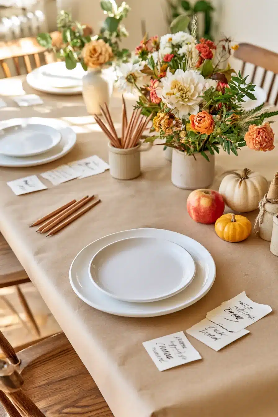 27 Easy Thanksgiving Tablescapes to Create a Cozy and Welcoming Holiday Table