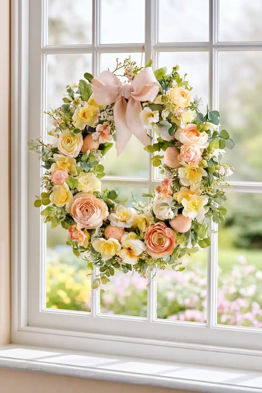 27 Beautiful Wreaths on Windows Ideas for a Cozy and Inviting Home