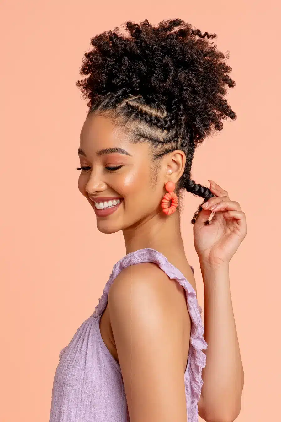 27 Beautiful Natural Cornrow Hairstyles to Inspire Your Next Look