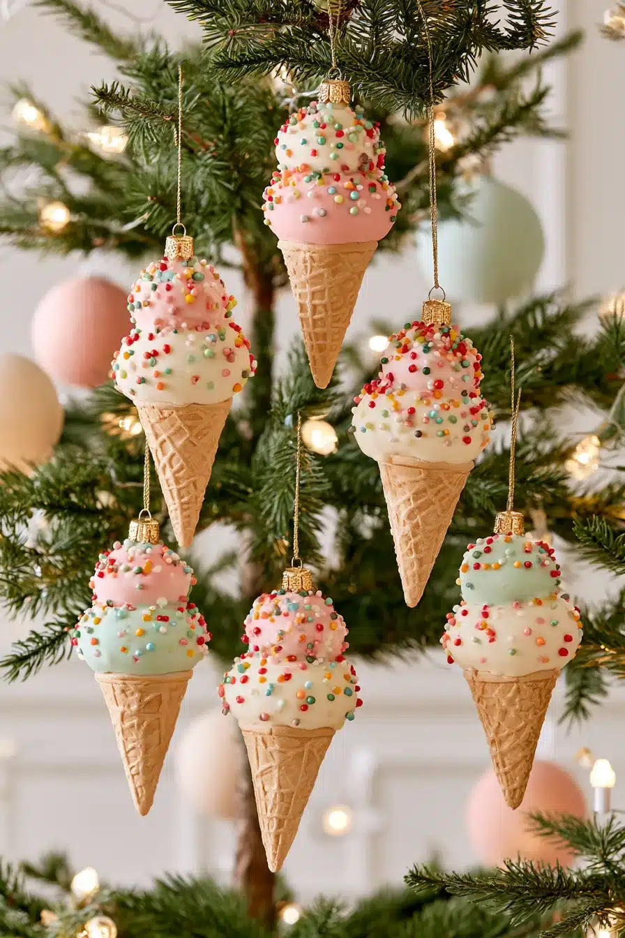 27 Whimsical Candyland Christmas Tree Ideas for a Sweet and Colorful Holiday