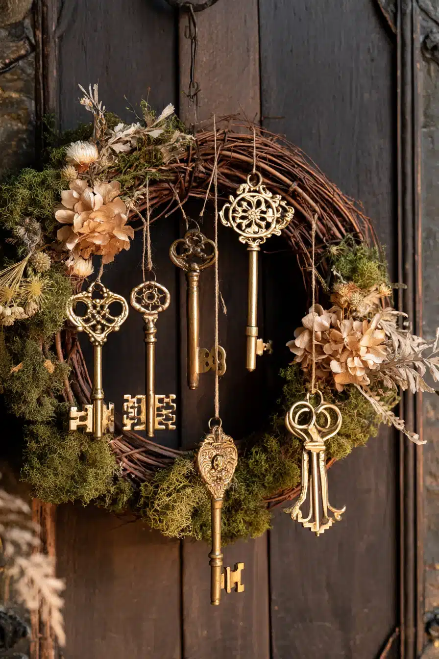 27 Enchanting Witchy Wreaths to Bring Magical Charm to Your Front Door