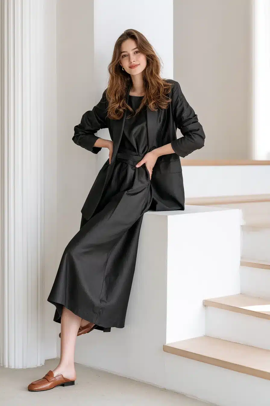 27 Chic Work Dresses for Women That Make Office Style Feel Effortless