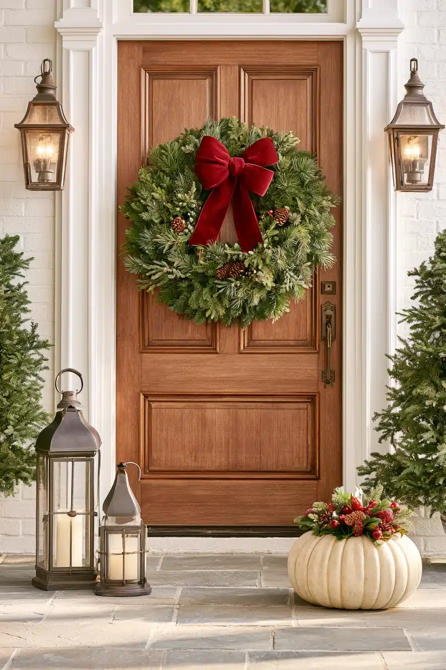 27 Cozy Christmas Wreaths Filled With Seasonal Color and Cheer