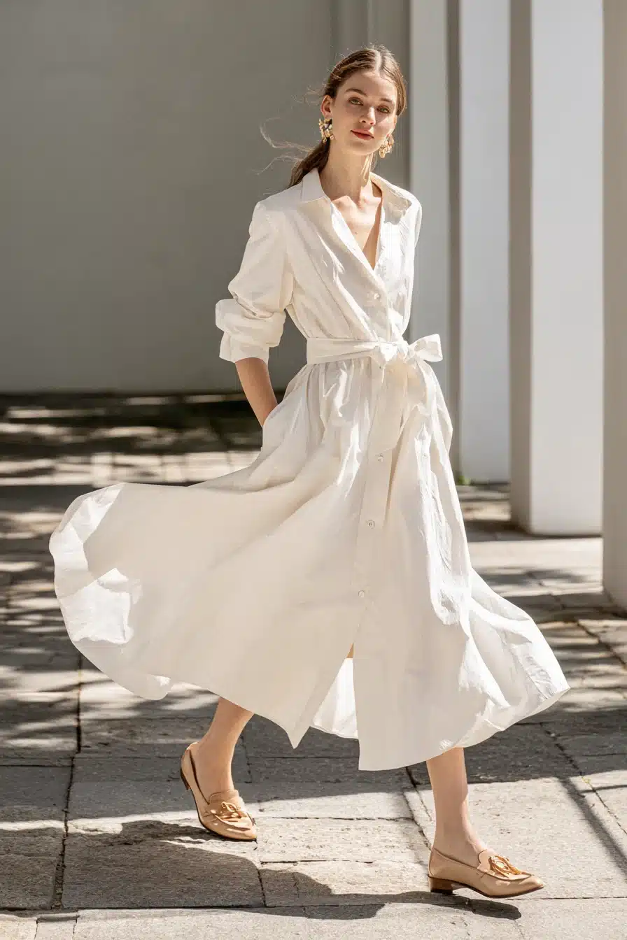 27 Chic Work Dresses for Women That Make Office Style Feel Effortless