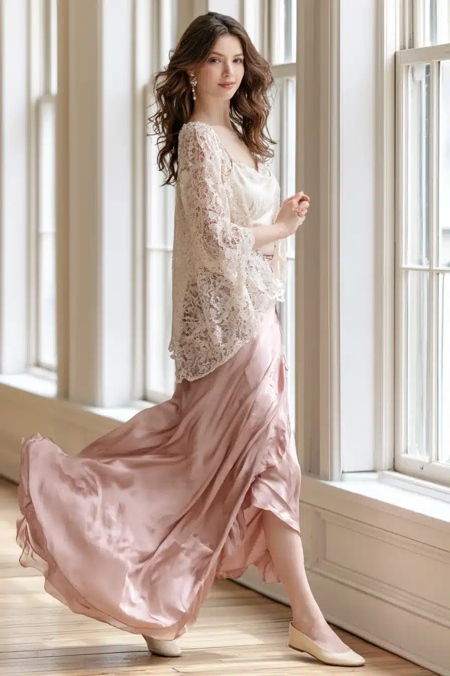 27 Beautiful Coquette Outfit Ideas With Bows Lace and Pearls